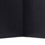 Hanah Home Sabella Mesa de Comedor extensible 200x90 cm color Madera Negra en melamina